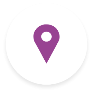 location pin icon in circle